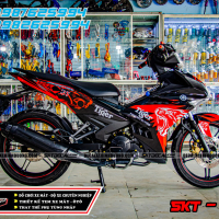 tem trum xe exciter 150 do den tiger