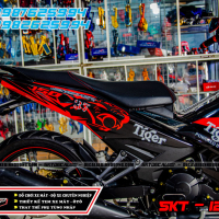 tem trum xe exciter 150 do den tiger