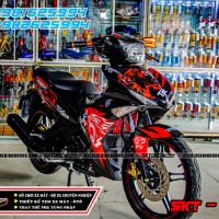 tem trum xe exciter 150 do den tiger