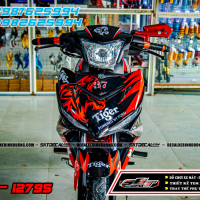 tem trum xe exciter 150 do den tiger