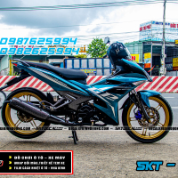 tem rời exciter 150 xanh đen trang gp 2016