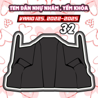 Tem dán yếm khóa nhựa nhám xe vario 125 2022 2025