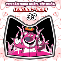 Tem dán yếm khóa nhựa nhám xe lead 2017 2024