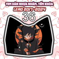 Tem dán yếm khóa nhựa nhám xe lead 2017 2024