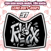 Tem dán yếm khóa nhựa nhám xe lead 2017 2024