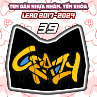 Tem dán yếm khóa nhựa nhám xe lead 2017 2024