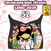 Tem dán yếm khoa nhự nhám cho xe lead 2025