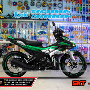 tem-trum-exciter-155-xanh-den-trang-crg-018