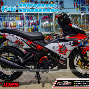 tem-trum-exciter-150-trang-do-den-samurai