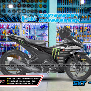 tem-trum-xe-exciter-155-den-trang-monster-108a