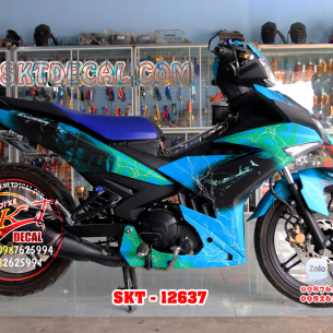 tem-trum-exciter-150-xanh-den-x7-tia-set-12637