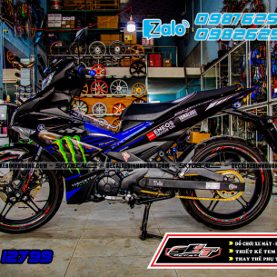 tem-trum-xe-exciter-150-xanh-den-monster