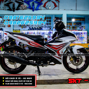 tem-roi-exciter-150-trang-do-den-mxking-2012