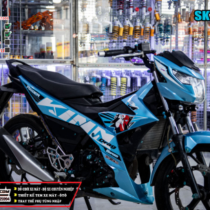 tem-satria-xanh-trang-king-drag