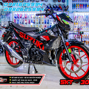 tem-roi-xe-satria-den-do-phong-cach-zin