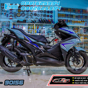 tem-trum-xe-nvx-xanh-xam-chi